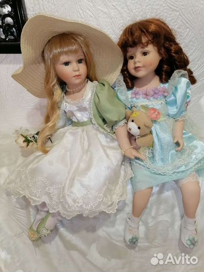 Кукла фарфоровая коллекционная