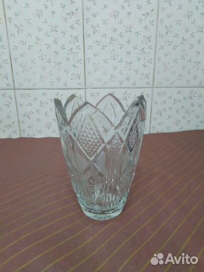 Вазы хрустальные СССР/гдр