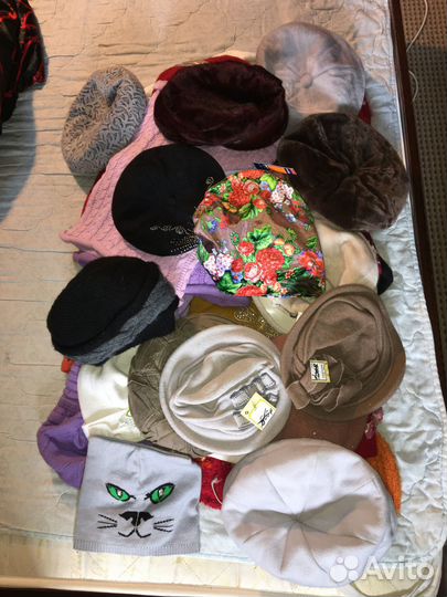 Шапки и береты муж./жен., 400 шт., только опт