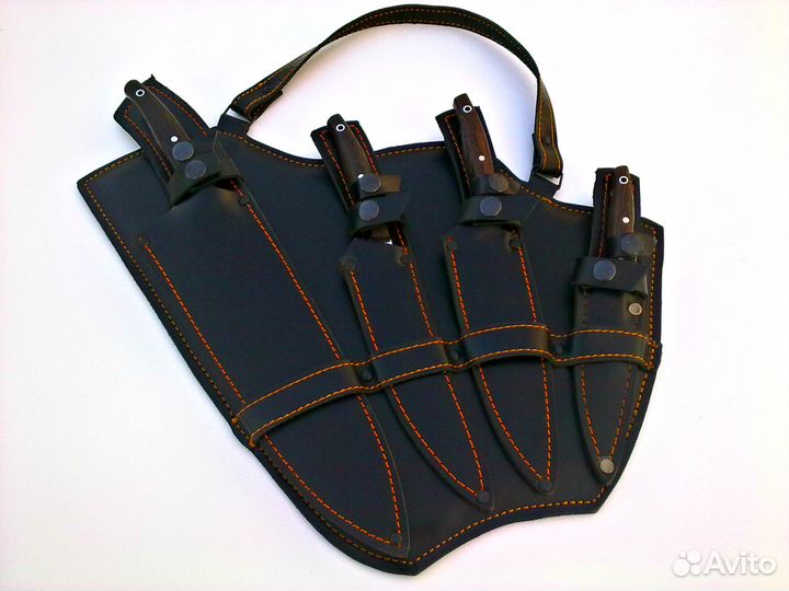 Ножи Кухонные Кованые С Кейсом Ручной Работы