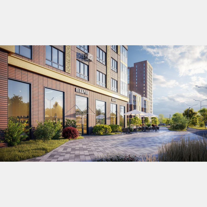 2-к. квартира, 53,7 м², 17/18 эт.