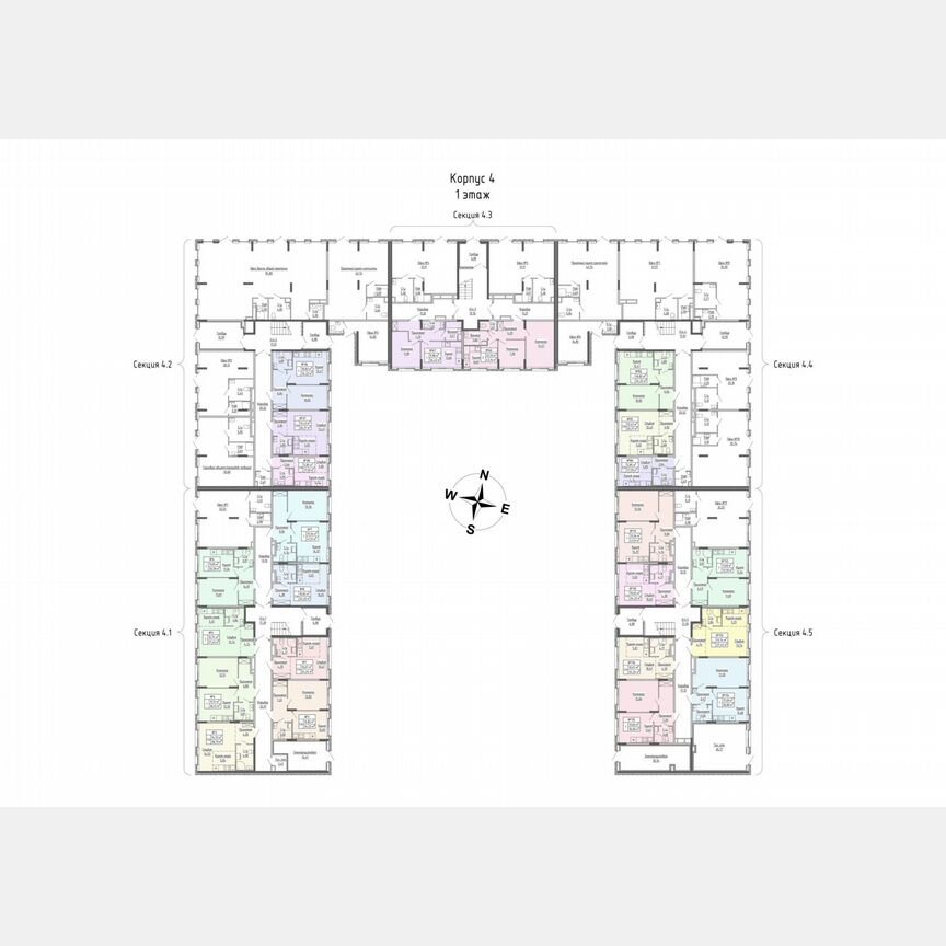 Квартира-студия, 27,5 м², 1/4 эт.