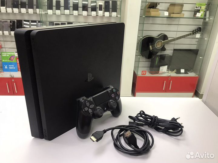 Рз30) Приставка Sony PS4 slim 1Тб