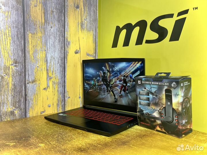 Топовый игровой ноутбук MSI - RTX