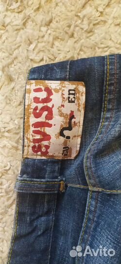 Джинсы evisu винтажные