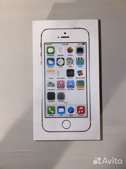 Коробка от iPhone 5S