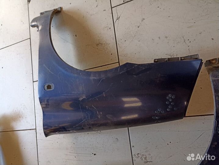 Крыло переднее renault symbol