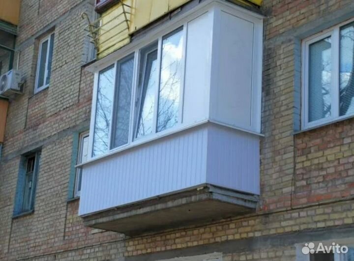 Застекление балкона в срок