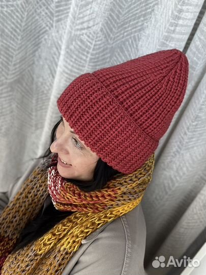 Шапка, шарф