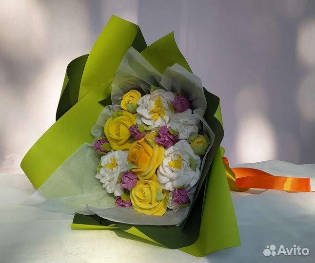 Зефирные букеты