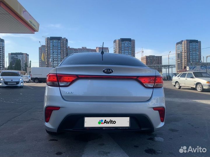 Kia Rio 1.6 МТ, 2018, 99 012 км