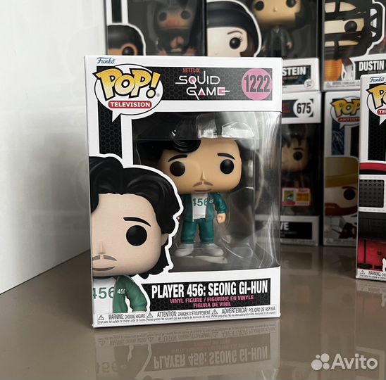 Фигурки Funko Pop Squid game