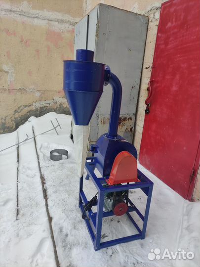 Зернодробилка с автоподачей 9FQ-80
