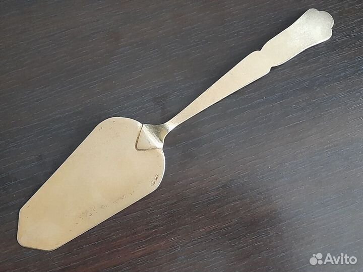 Лопатка для торта серебряная, СССР