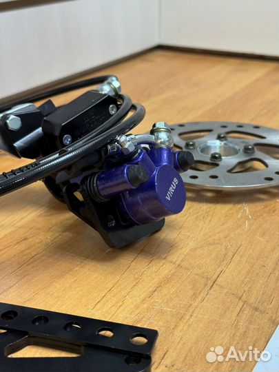 Гидравлика комплект (задняя) на электровелосипед