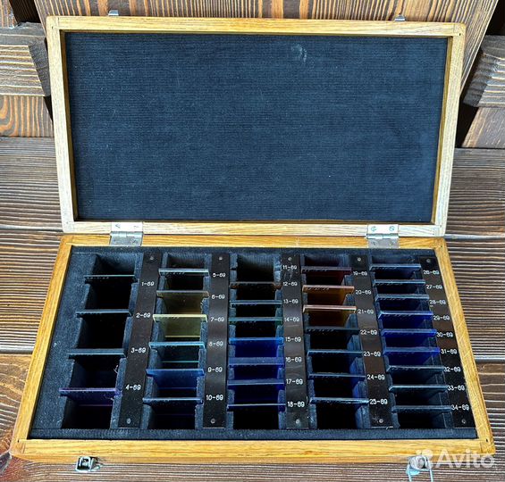 Образцы цвета набор N29 Ленинград 1969 г