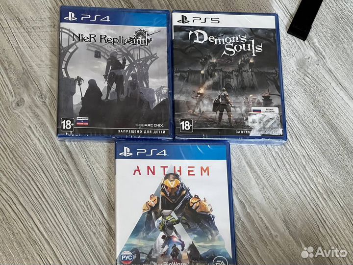 Новый Demon’s Souls, Nier replicant, Anthem
