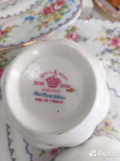 Английский фарфор. Набор. Чайный набор