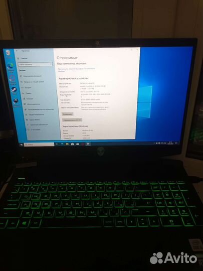 Игровой ноутбук HP Pavilion Gaming 16