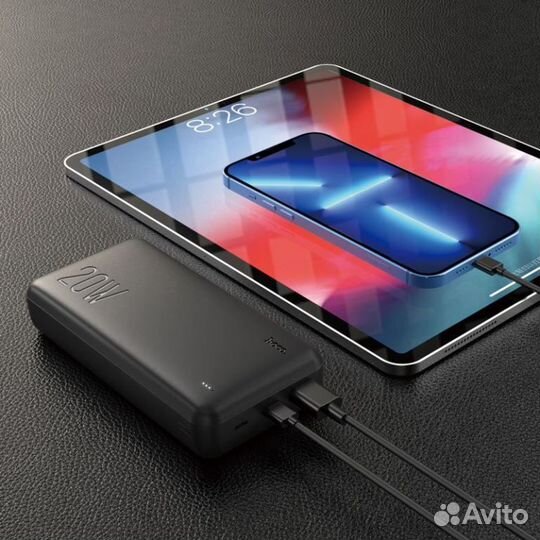 Новые QC3 внешние USB аккумулятор 20 000 mAh Hoco