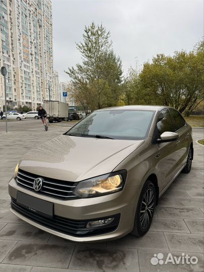 Volkswagen Polo 1.6 AT, 2016, 116 000 км