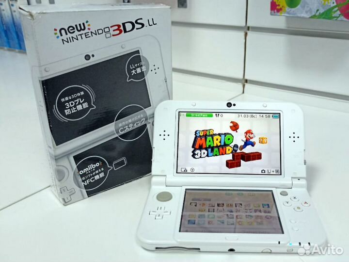Игровая приставка New Nintendo 3DS LL (XL) 32GB +