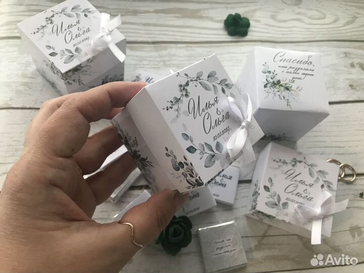 Бонбоньерки на свадьбу