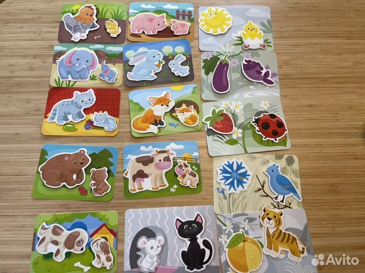 Развивающая игра plastic на липучках