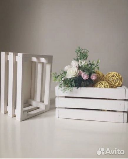 Декоративные ящики из дерева