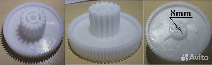 Шестерня мясорубки Panasonic (D80/32, H38/15, зуб