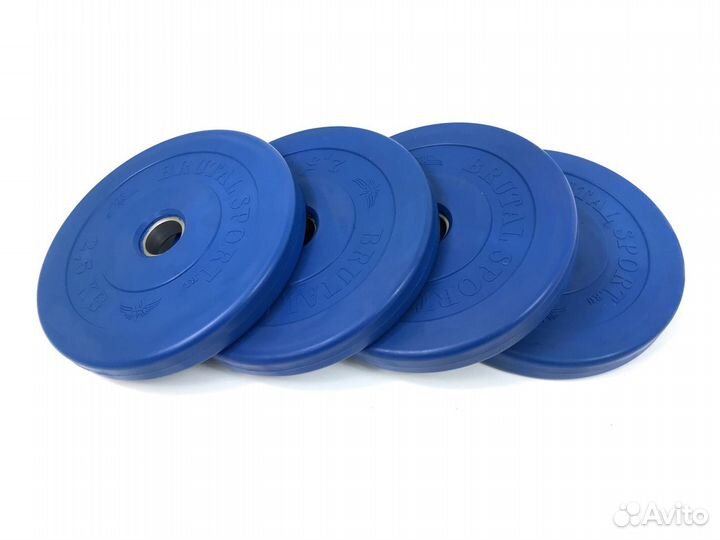 Диск BrutalSport 2.5 кг 26 мм (Синий)