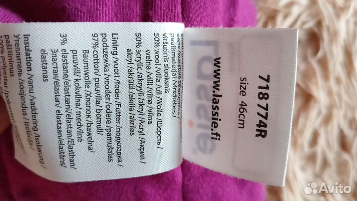 Шапка шлем lassie