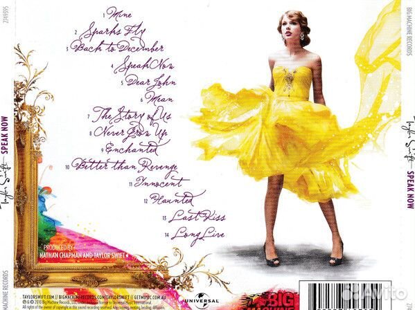 Taylor Swift - Speak Now (CD)