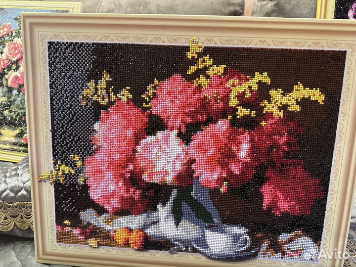 Картина алмазами