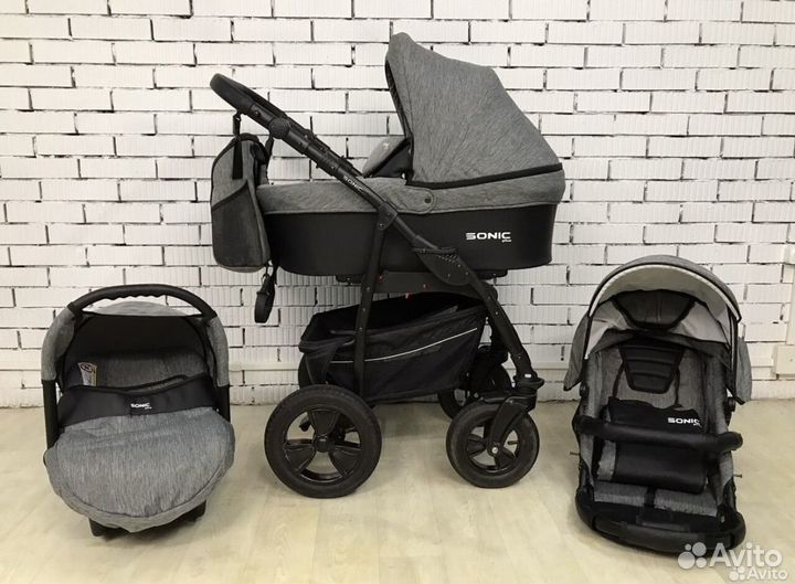Коляска 3 в 1 verdi sonic