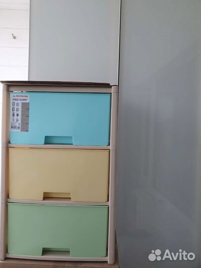 Комод детский пластиковый новый