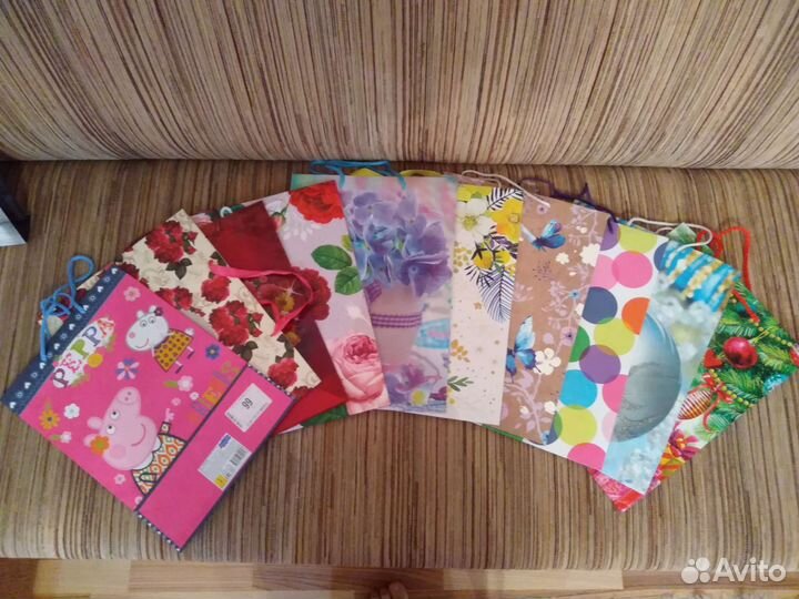 Пакеты подарочные