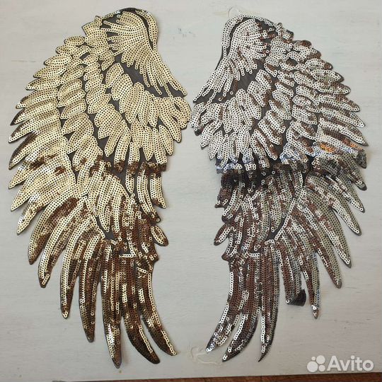 Нашивки из пайеток