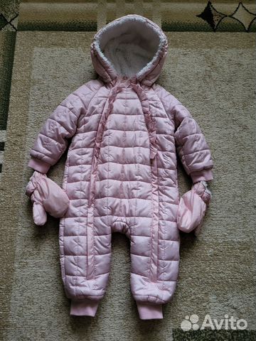 Комбинезон для девочки зимний
