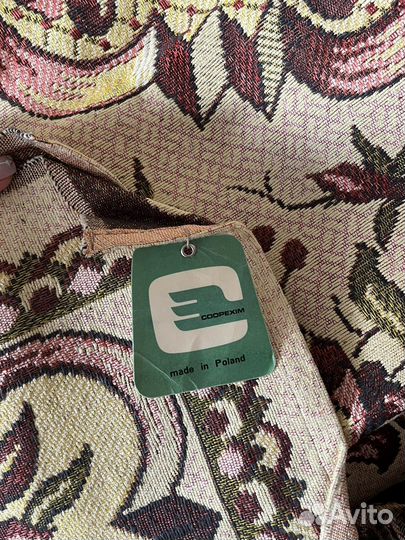 Винтажный гобелен / покрывало в ретро стиле