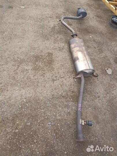 Бочка глушителя toyota harrier AVU65 2arfe