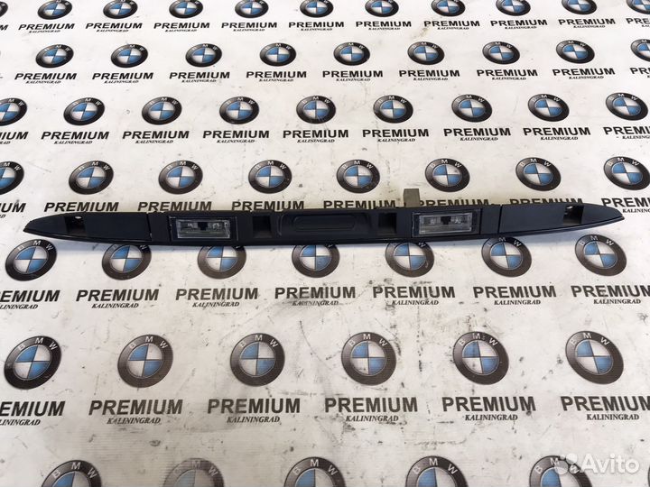 Подсветка номера BMW X5 e53