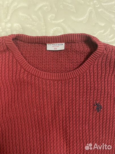 Us polo джемпер
