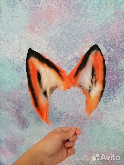 Лисьи ушки на ободке