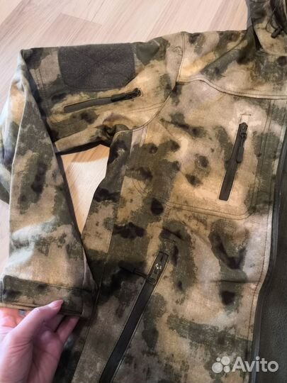 Тактическая Куртка софтшел мох