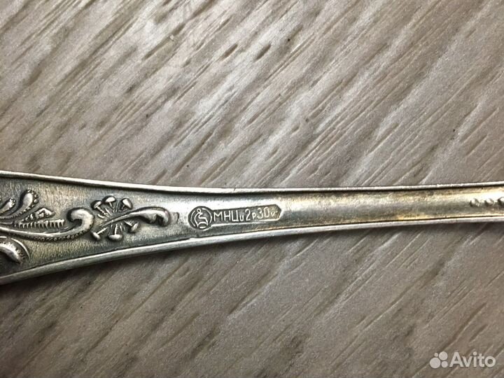 Ложки вилки мельхиор СССР