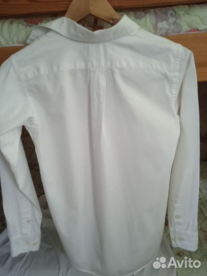 Рубашка белая школьная