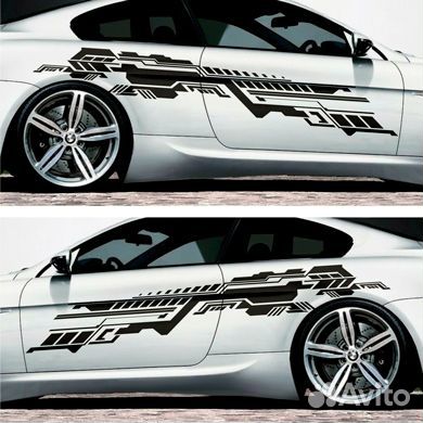 Наклейка виниловая на авто/мото/вел