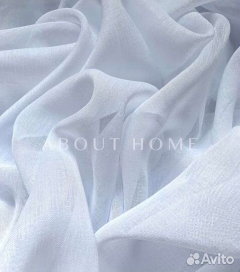 Готовый тюль под лён 400 на 260 см