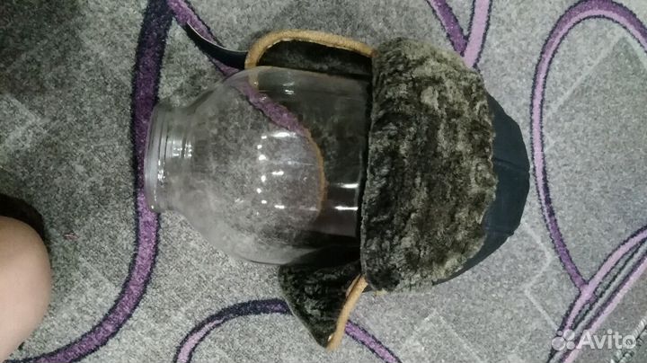 Шапки и варежки из дубленки